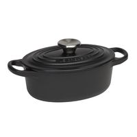 Cocotte ovale 31cm noire - Visuel 0